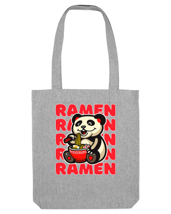 Ramen Panda Heather Grey