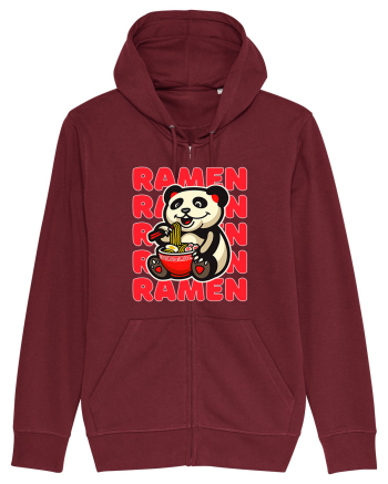 Ramen Panda Burgundy