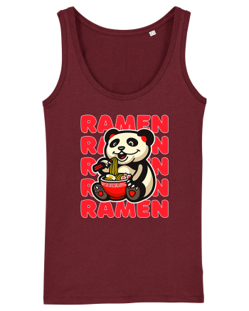 Ramen Panda Burgundy