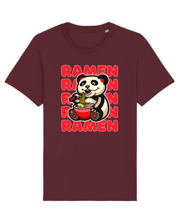 Ramen Panda Burgundy