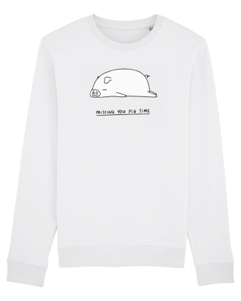 Missing You Pig Time White