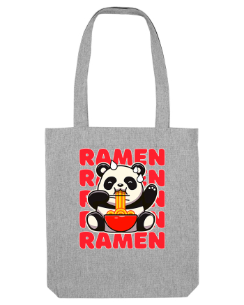 Ramen Panda Heather Grey