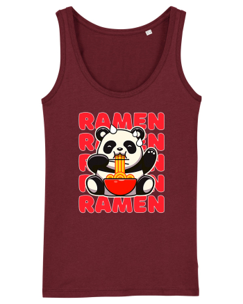 Ramen Panda Burgundy