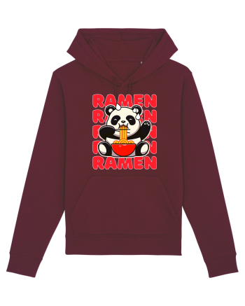 Ramen Panda Burgundy