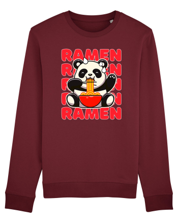 Ramen Panda Burgundy