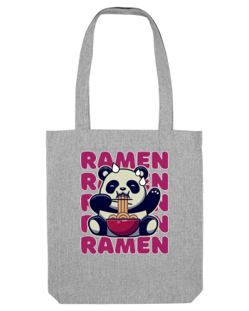 Ramen Panda Heather Grey