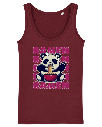 Ramen Panda Burgundy