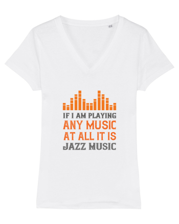 Jazz Music White