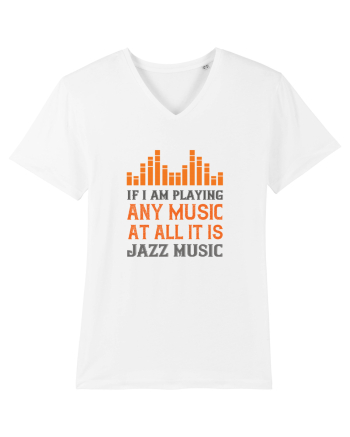 Jazz Music White