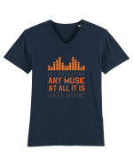 Jazz Music Tricou mânecă scurtă guler V Bărbat Presenter