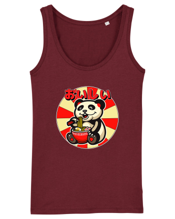 Ramen Panda Burgundy