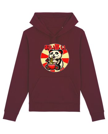 Ramen Panda Burgundy