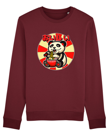 Ramen Panda Burgundy