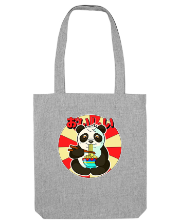 Ramen Panda Heather Grey