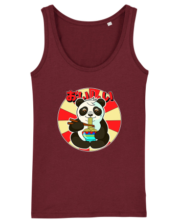 Ramen Panda Burgundy