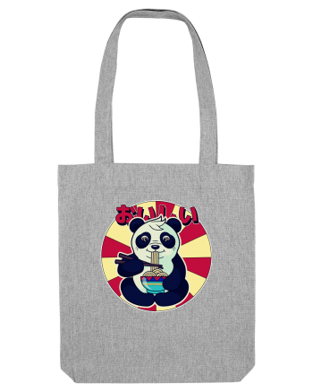 Ramen Panda Heather Grey