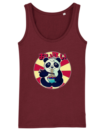 Ramen Panda Burgundy