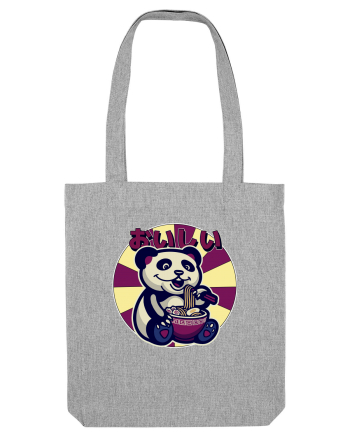 Ramen Panda Heather Grey
