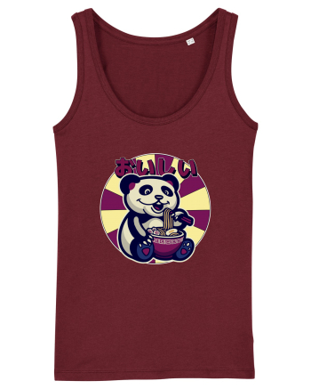 Ramen Panda Burgundy