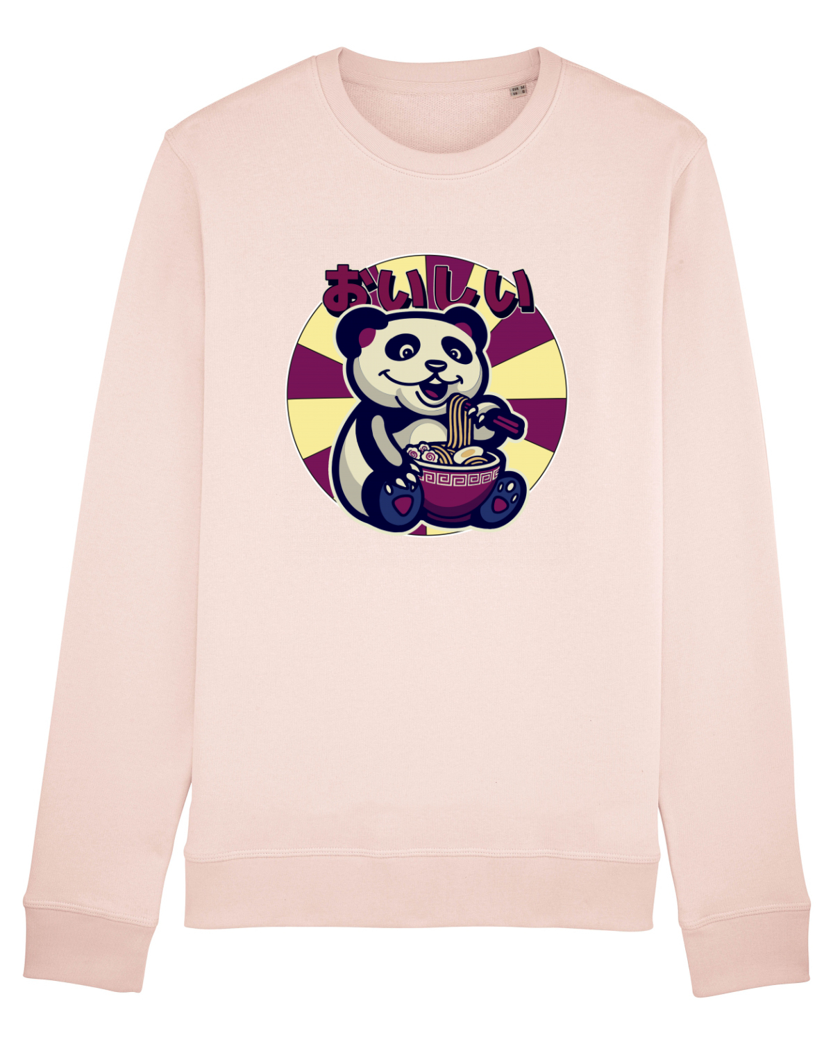 Bluză mânecă lungă Unisex Rise Candy Pink