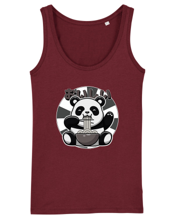 Ramen Panda Burgundy