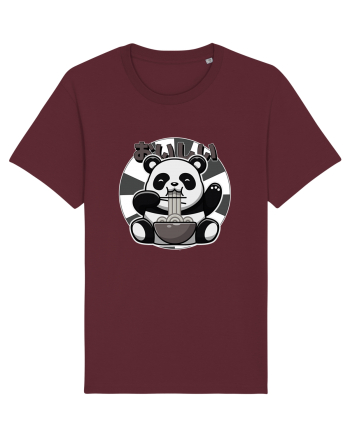 Ramen Panda Burgundy