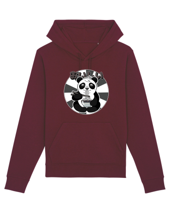 Ramen Panda Burgundy