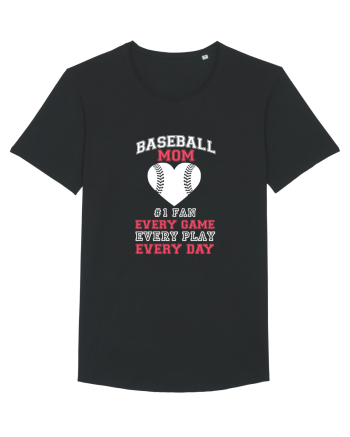 BASEBALL MOM Black