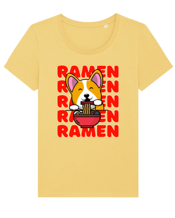Kawaii Corgi Eating Ramen Jojoba
