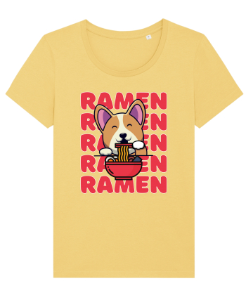 Kawaii Corgi Eating Ramen Jojoba