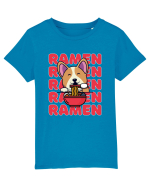 Kawaii Corgi Eating Ramen Tricou mânecă scurtă  Copii Mini Creator