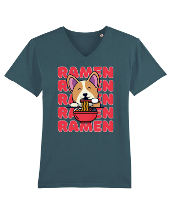 Kawaii Corgi Eating Ramen Stargazer