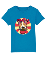 Kawaii Corgi Eating Ramen Tricou mânecă scurtă  Copii Mini Creator