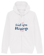 Count your blessings Hanorac cu fermoar Unisex Connector