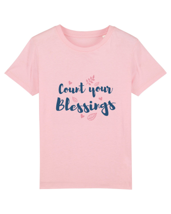 Count your blessings Cotton Pink