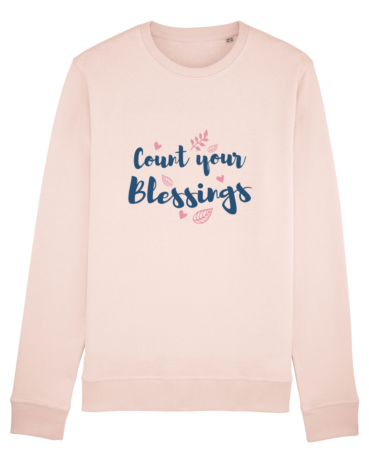 Bluză mânecă lungă Unisex Rise Candy Pink