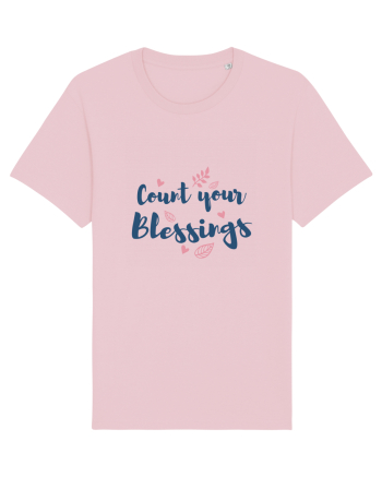 Count your blessings Cotton Pink