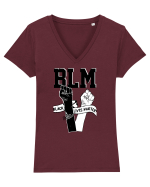 BLM Tricou mânecă scurtă guler V Damă Evoker