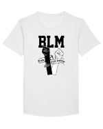 BLM Tricou mânecă scurtă guler larg Bărbat Skater