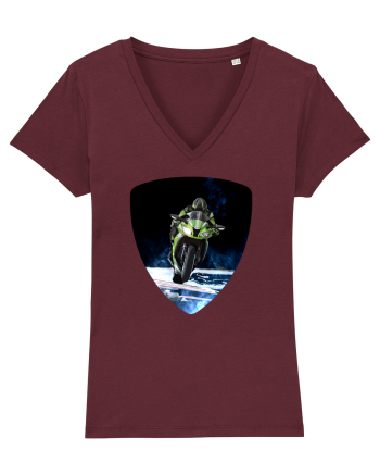Motorcycle ride 4 Burgundy