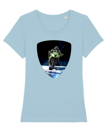 Motorcycle ride 4 Sky Blue