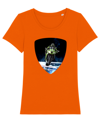 Motorcycle ride 4 Bright Orange