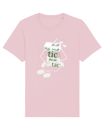 Mai mult tic decât tac Cotton Pink