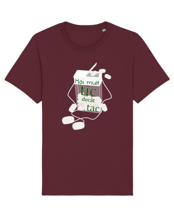 Mai mult tic decât tac Burgundy
