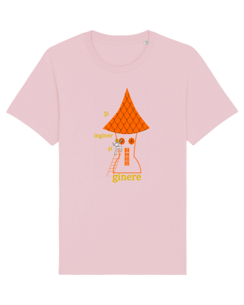 Și inginer și ginere Cotton Pink