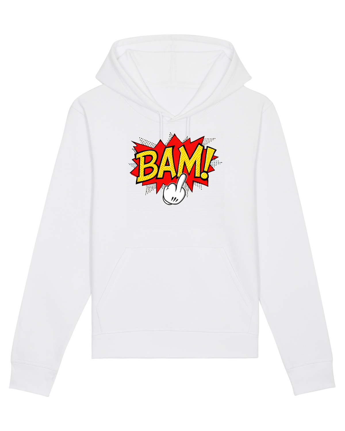 Hanorac Unisex Drummer White