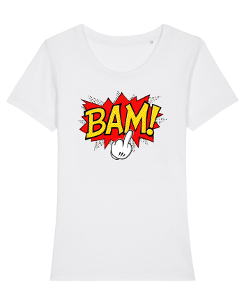 Bam! Fuck you! White