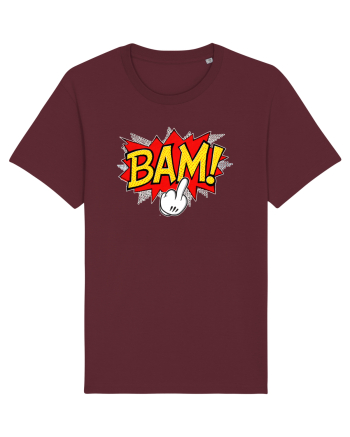 Bam! Fuck you! Burgundy