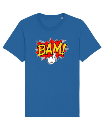 Bam! Fuck you! Royal Blue