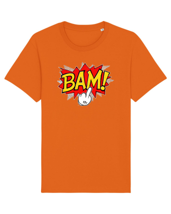 Bam! Fuck you! Bright Orange